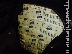 Polícia apreende carga de cigarros contrabandeados avaliada em R$ 65 mil