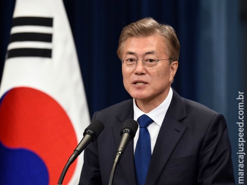 Presidente da Coreia do Sul diz que há "alta possibilidade" de guerra com Norte Presidente da Coreia do Sul diz que há "alta possibilidade" de guerra com Norte