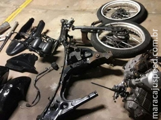Adolescentes são apreendidos após anunciar peças de moto furtada na internet