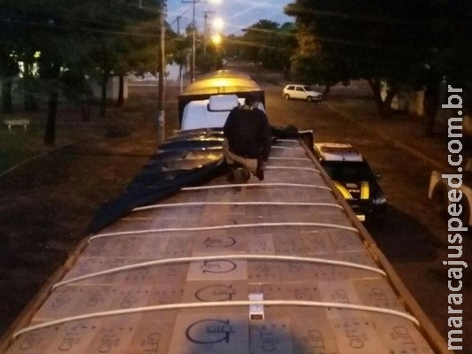 Carregamento com 750 mil maços de cigarros contrabandeados é apreendido