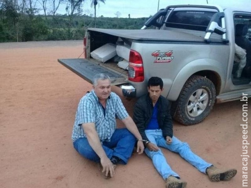 Chefe da polícia paraguaia é preso com 600 kg de maconha em camionete