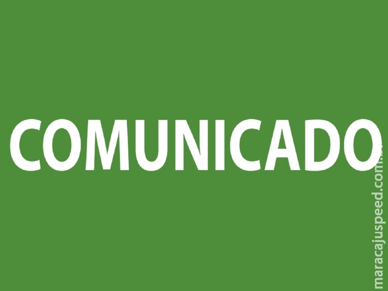 Comunicado - Solicitação de contato Comunicado - Solicitação de contato