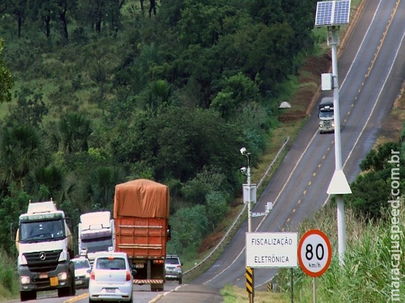 Detran alerta: motorista, respeite os limites de velocidade nas vias