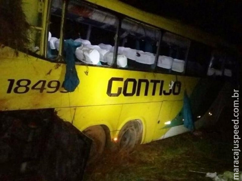 Dois morrem e 16 ficam feridos em acidente com ônibus entre MG e MS