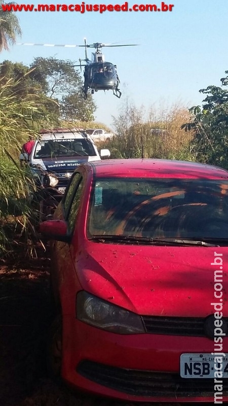 Maracaju: Empresária é encontrada após estar dois dias desaparecida; o resgate contou com auxílio da PM de Maracaju e Corpo de Bombeiros de Sidrolândia