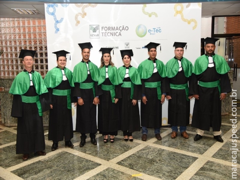 Maracaju formou 1ª turma de Técnicos em Agronegócio Maracaju formou 1ª turma de Técnicos em Agronegócio