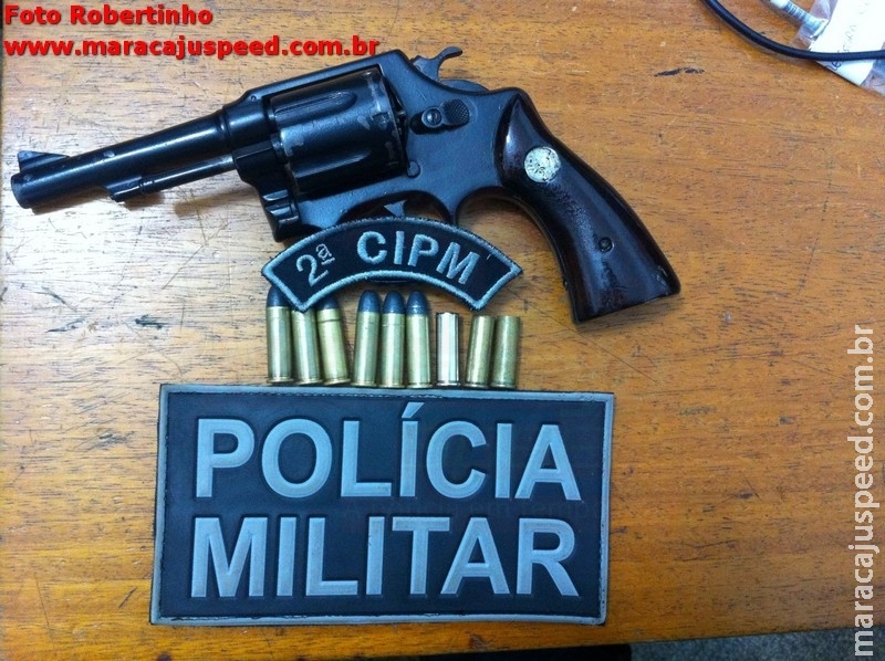 Maracaju: Jovem é apreendido por posse ilegal de arma de fogo, após tentiva de furto
