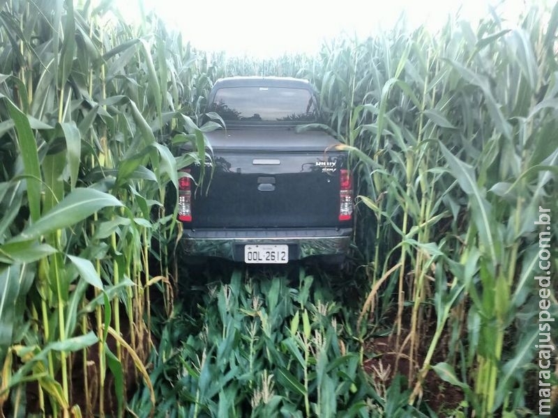 Maracaju: PRE BOP Vista Alegre recupera caminhonete Hilux roubada na capital Campo Grande