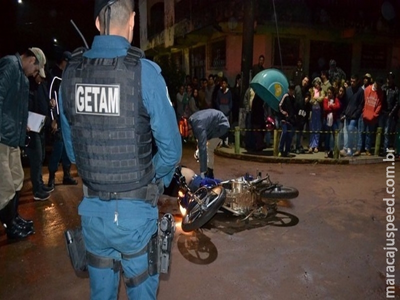 Motociclista é executado a tiros na fronteira