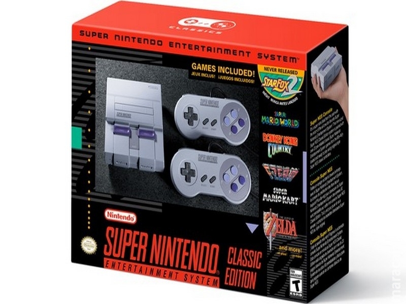 Super Nintendo será relançado em setembro com 21 jogos na memória