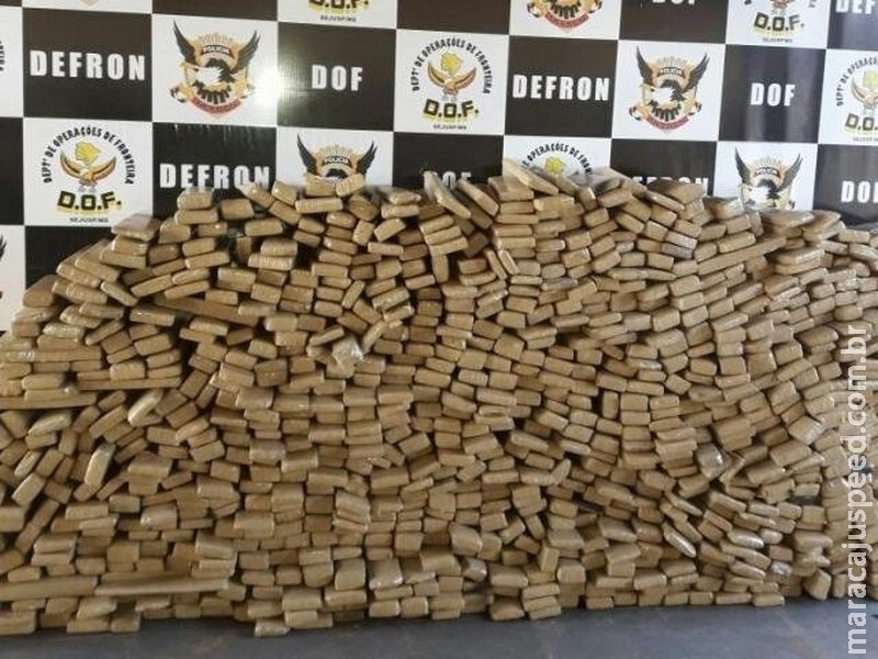 Apreensão de droga pelo DOF soma 63 toneladas; mais que 2016 inteiro Apreensão de droga pelo DOF soma 63 toneladas; mais que 2016 inteiro