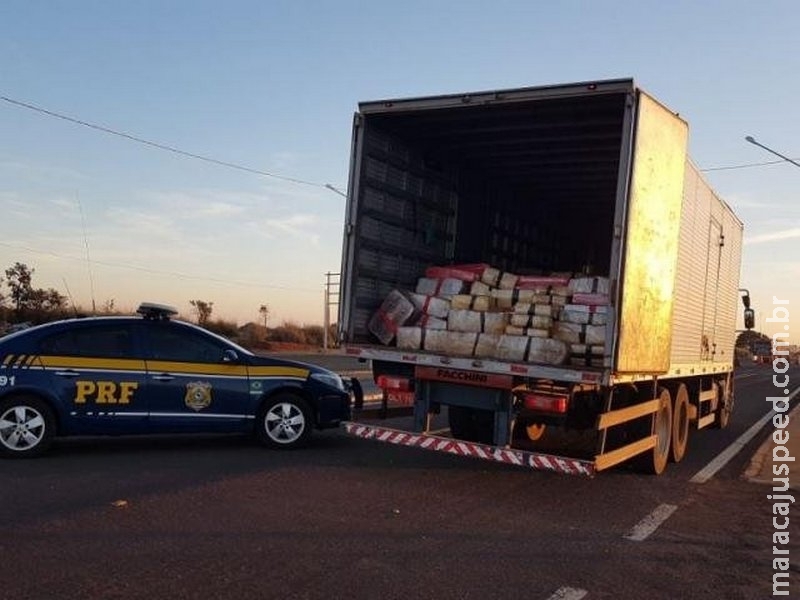 Armas e 11 toneladas de maconha são apreendidas em operação na BR-163