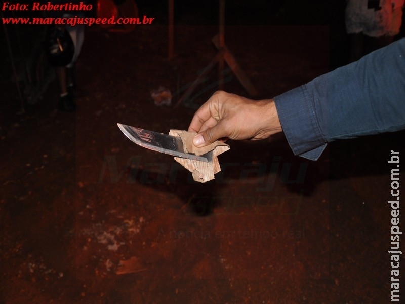 Maracaju: Autor de homicídio após assassinar seu cunhado, lambeu faca com sangue demonstrando sua crueldade