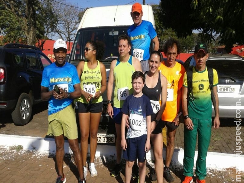 Maracajuenses participam da 1ª Corrida Internacional Fronteira da Amizade em Ponta Porã Maracajuenses participam da 1ª Corrida Internacional Fronteira da Amizade em Ponta Porã