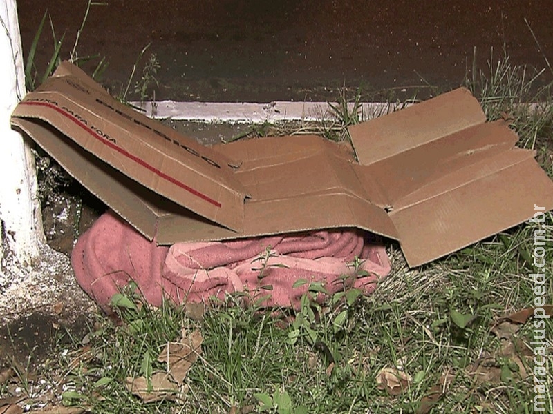 Morador de rua é encontrado morto Morador de rua é encontrado morto