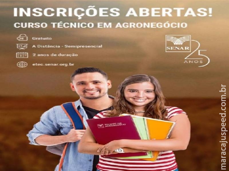 Rede e-Tec: Polo de Maracaju abre inscrições para o curso Técnico em Agronegócio
