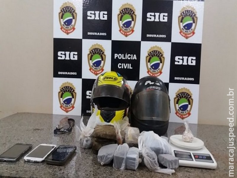 SIG prende albergados por assaltos e recupera motos