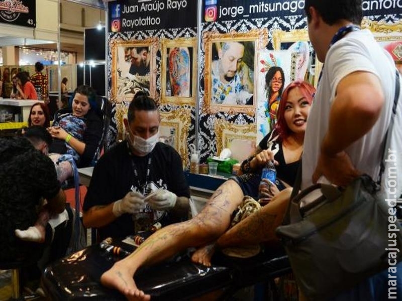 Tatuadores discutem adoção de protocolo de segurança no Brasil Tatuadores discutem adoção de protocolo de segurança no Brasil