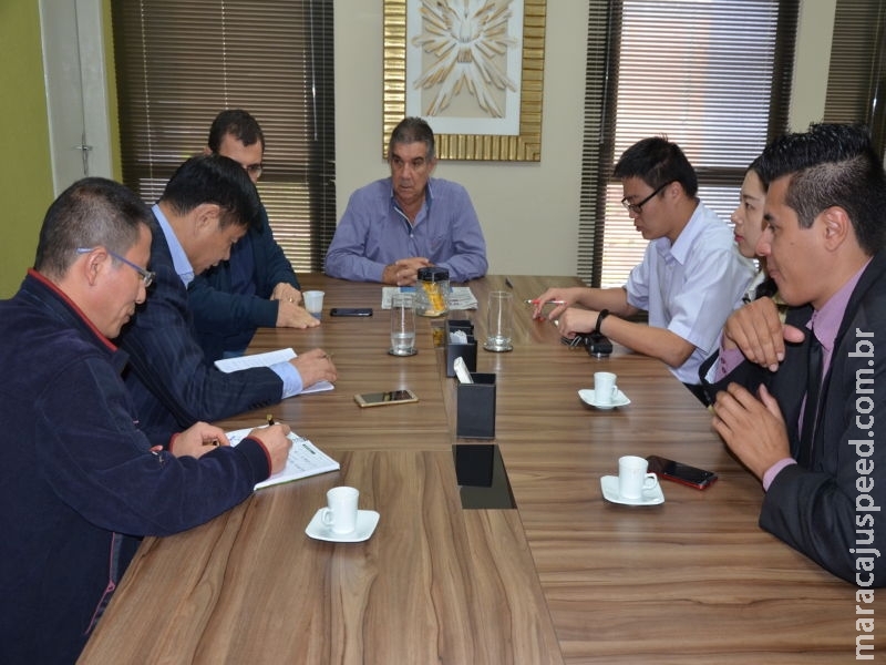 Diretoria do Grupo BBCA visitou prefeito Maurílio para apresentação de segunda fase de indústria Diretoria do Grupo BBCA visitou prefeito Maurílio para apresentação de segunda fase de indústria