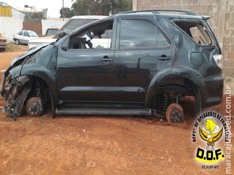 DOF recupera veículo furtado em Uberlândia DOF recupera veículo furtado em Uberlândia