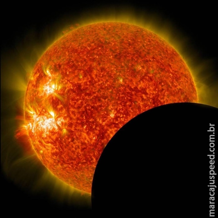 Eclipse total do sol não aparece em MS, mas dá para ver ao vivo com a Nasa