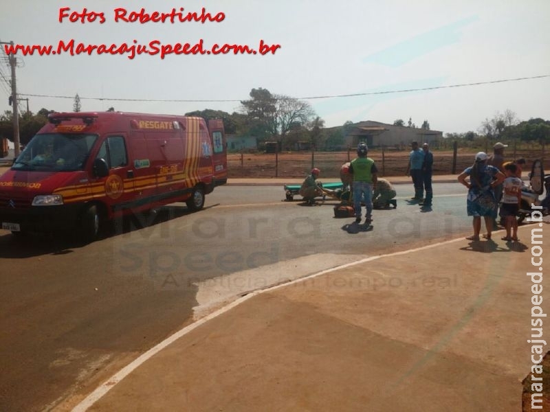 Maracaju: Extensão da antiga Rua Noroeste registra o primeiro acidente Maracaju: Extensão da antiga Rua Noroeste registra o primeiro acidente