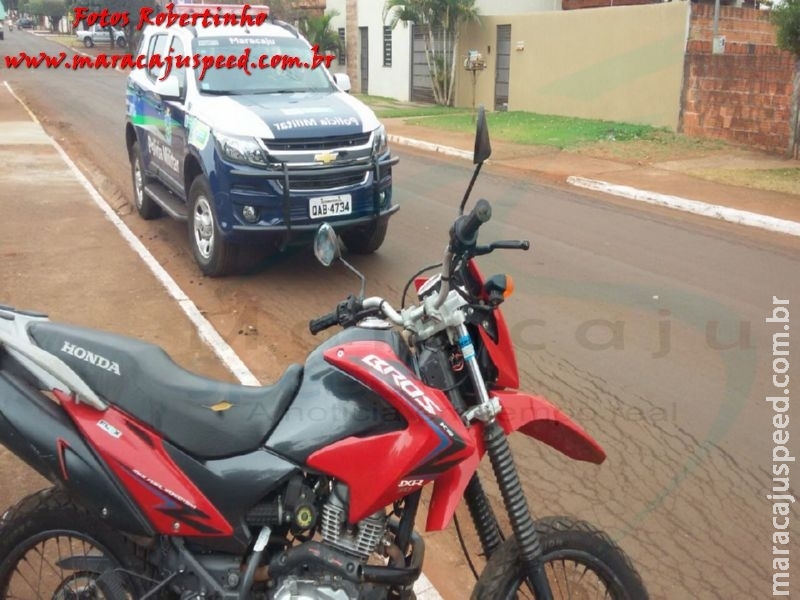 Maracaju: Polícia Militar recupera motocicleta furtada durante madrugada