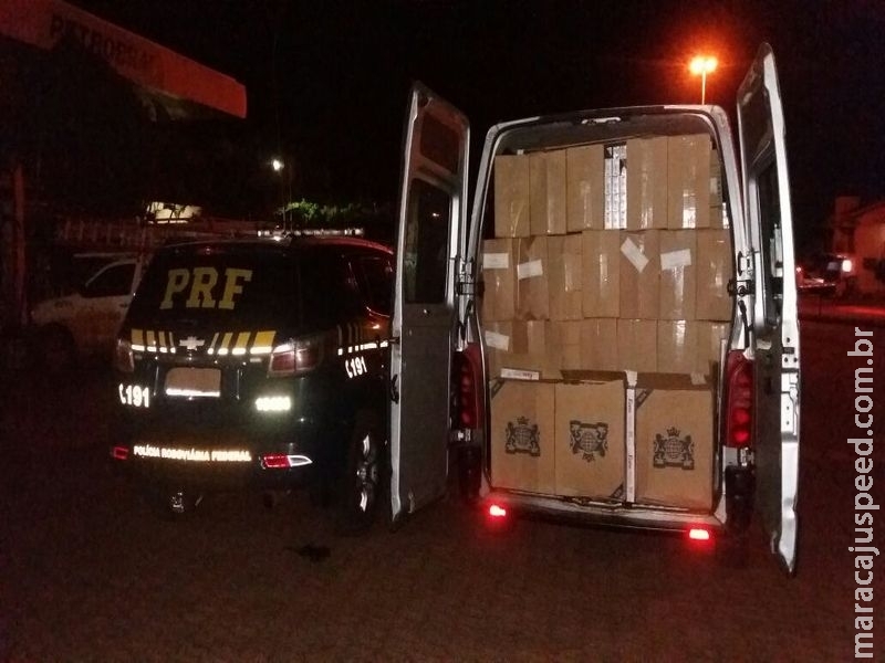 Maracaju: PRF apreende contrabando de cigarro avaliado em r$ 300 mil Maracaju: PRF apreende contrabando de cigarro avaliado em r$ 300 mil