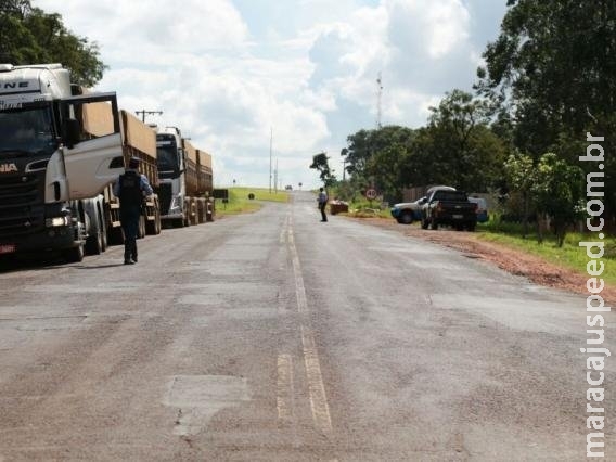 Obra de recapeamento na MS-040 será concluída em nove meses Obra de recapeamento na MS-040 será concluída em nove meses