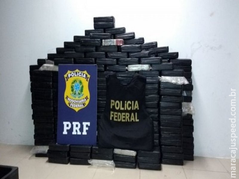 Polícia Federal apreende no Paraná 320 quilos de crack que saíram de MS