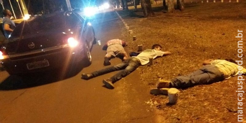 Seguranças de Reinaldo prendem 3 por manobras perigosas no Parque dos Poderes Seguranças de Reinaldo prendem 3 por manobras perigosas no Parque dos Poderes