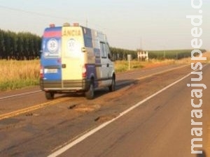 Duas pessoas morrem em colisão frontal entre carros na BR-262