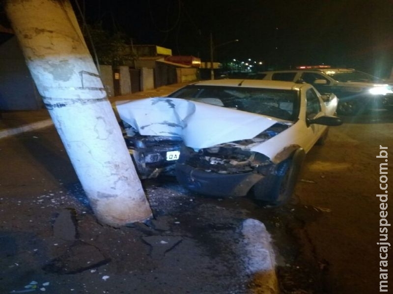 Maracaju: Polícia Militar atende ocorrência de acidente de trânsito e condutor estaria embriagado Maracaju: Polícia Militar atende ocorrência de acidente de trânsito e condutor estaria embriagado