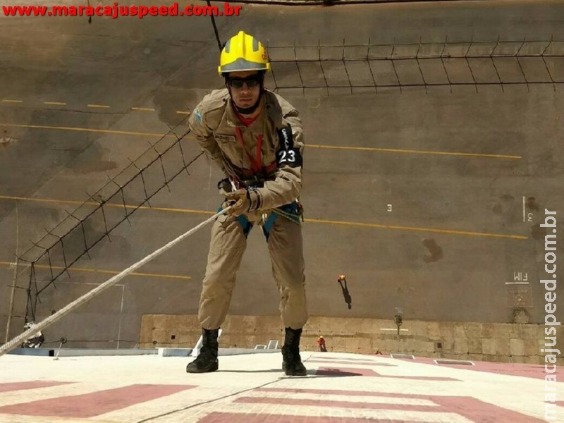 Marcaju: Soldado fica em primeiro lugar em curso de Especialização em Salvamento em Altura