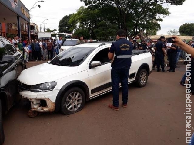 Após perseguição, dois homens são executados a tiros de fuzil 7,62