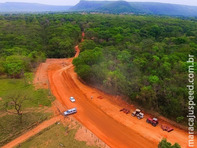 Asfalto entre Piraputanga e Camisão vai impulsionar ecoturismo na região