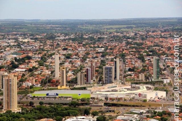 Campo Grande é a oitava no ranking das cidades com maior área urbana Campo Grande é a oitava no ranking das cidades com maior área urbana