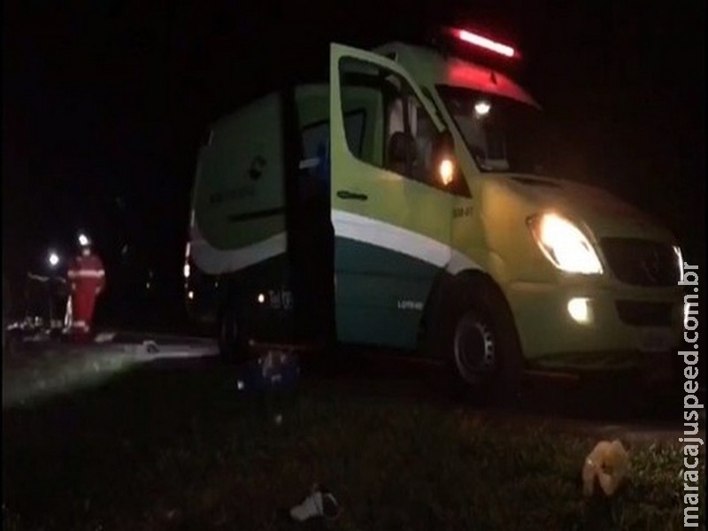 Homem morre após ser atropelado na BR-277