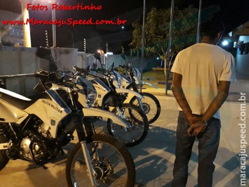Maracaju: Polícia Militar prende homem em flagrante por tráfico de drogas