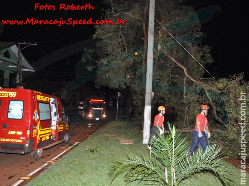 Maracaju: Ventos de até 90 km/h, causam transtornos e prejuízos a comerciantes e moradores