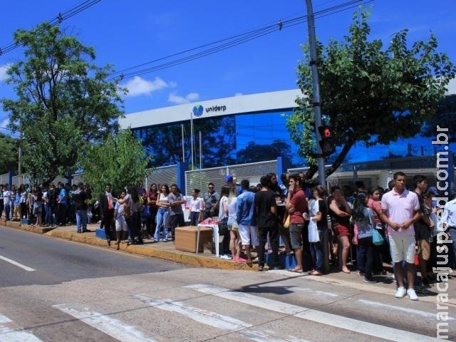 MS tem a maior queda do País no número de participantes no Enem MS tem a maior queda do País no número de participantes no Enem