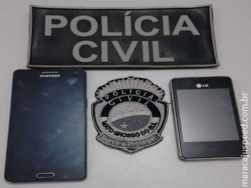 Polícia Civil de Maracaju prende em flagrante autor que invadiu duas casas no Bairro Dom Bosco e as furtou.