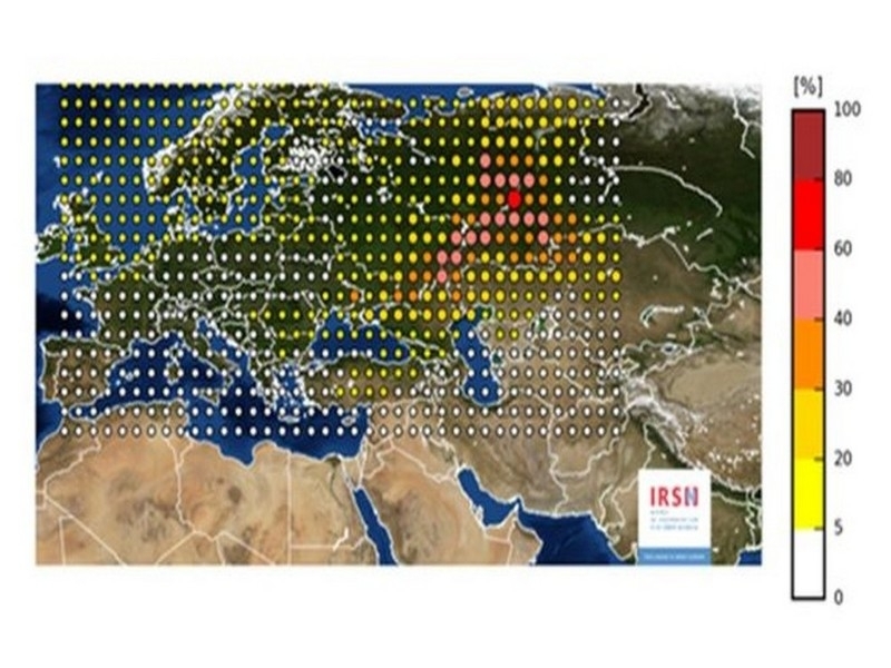 A misteriosa nuvem radioativa que cobriu a Europa por mais de 15 dias