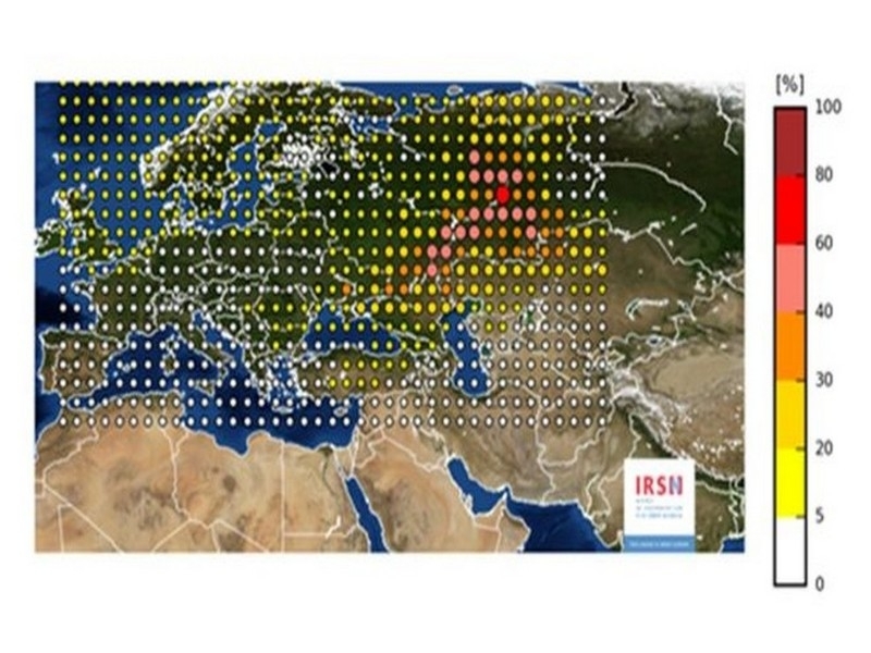 A misteriosa nuvem radioativa que cobriu a Europa por mais de 15 dias A misteriosa nuvem radioativa que cobriu a Europa por mais de 15 dias