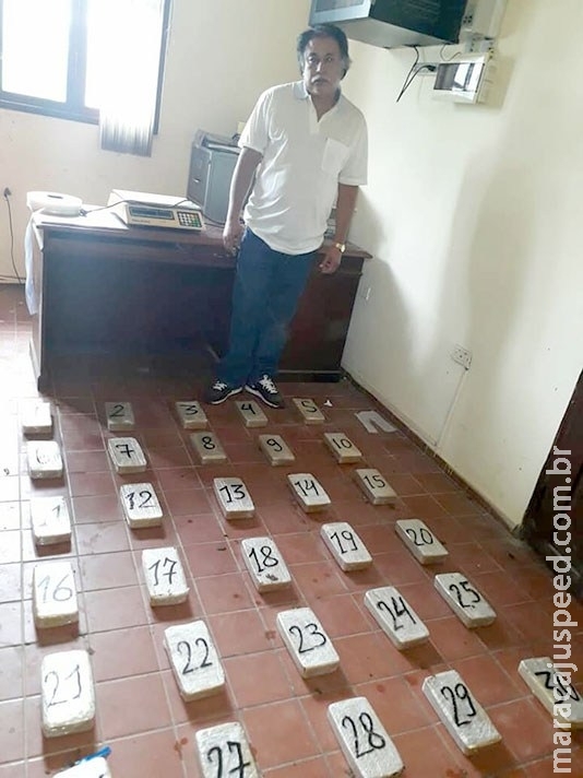 Ex-juiz é preso com 30 quilos de cocaína que seriam levados para Corumbá
