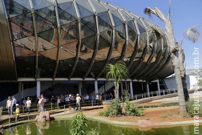 Governo rompe contrato com empreiteira que iniciou obra do Aquário do Pantanal Governo rompe contrato com empreiteira que iniciou obra do Aquário do Pantanal