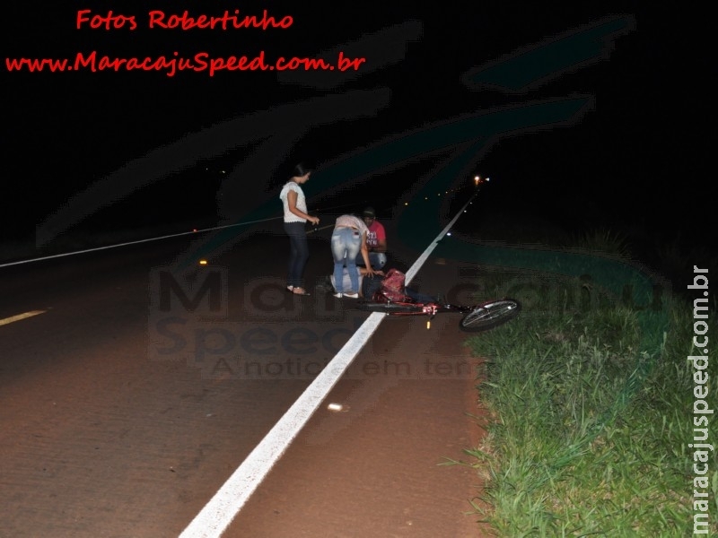 Maracaju: Bombeiros atendem ocorrência de acidente na BR-267 envolvendo ciclista e veículo Maracaju: Bombeiros atendem ocorrência de acidente na BR-267 envolvendo ciclista e veículo