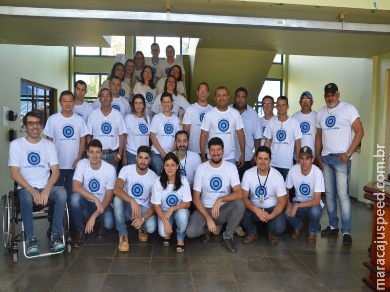 Maracaju: Funcionários Públicos reforçam movimento da Campanha Contra o Câncer da Próstata Maracaju: Funcionários Públicos reforçam movimento da Campanha Contra o Câncer da Próstata