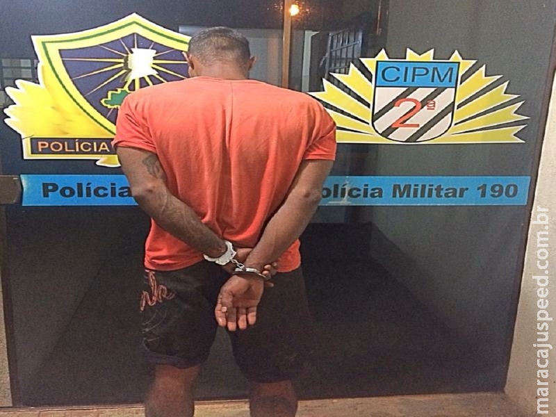 Maracaju: Polícia Militar cumpre mandado de prisão na Vila Juquita Maracaju: Polícia Militar cumpre mandado de prisão na Vila Juquita