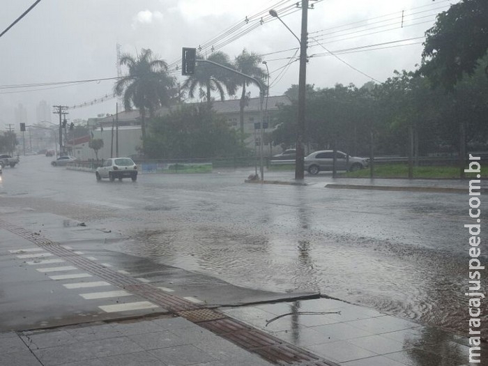 Novembro já teve quase o dobro do esperado de chuva em Campo Grande Novembro já teve quase o dobro do esperado de chuva em Campo Grande